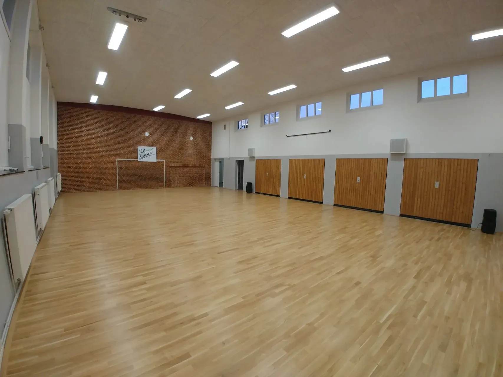 Innenansicht der Halle